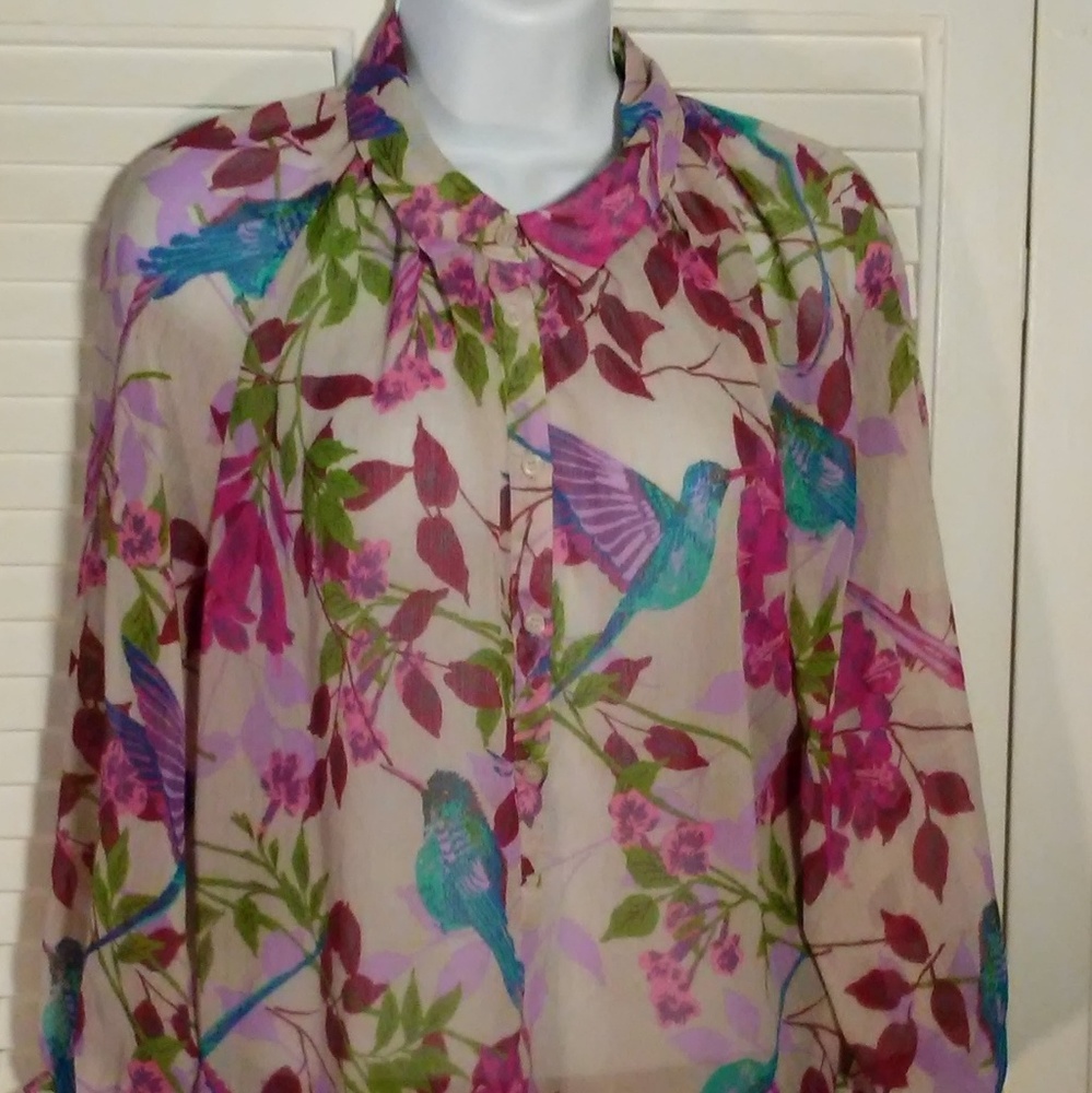 Joe Fresh Ladies Blouse Size Medium